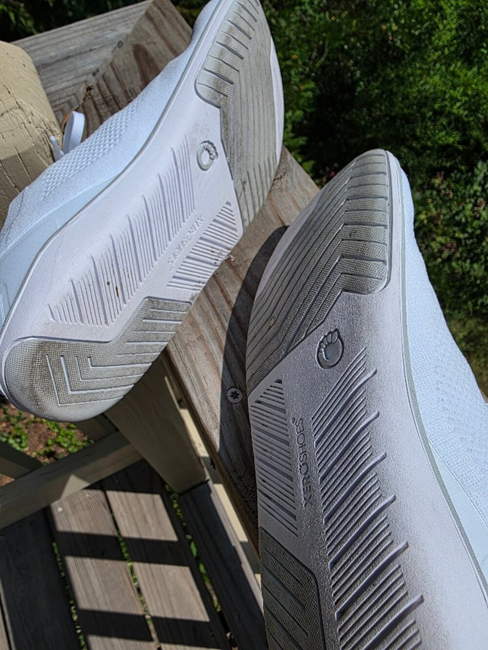 Xero Shoes Nexus Knit White Athletic Barefoot Sneakers Womens Size 9 - Picture 5 of 7
